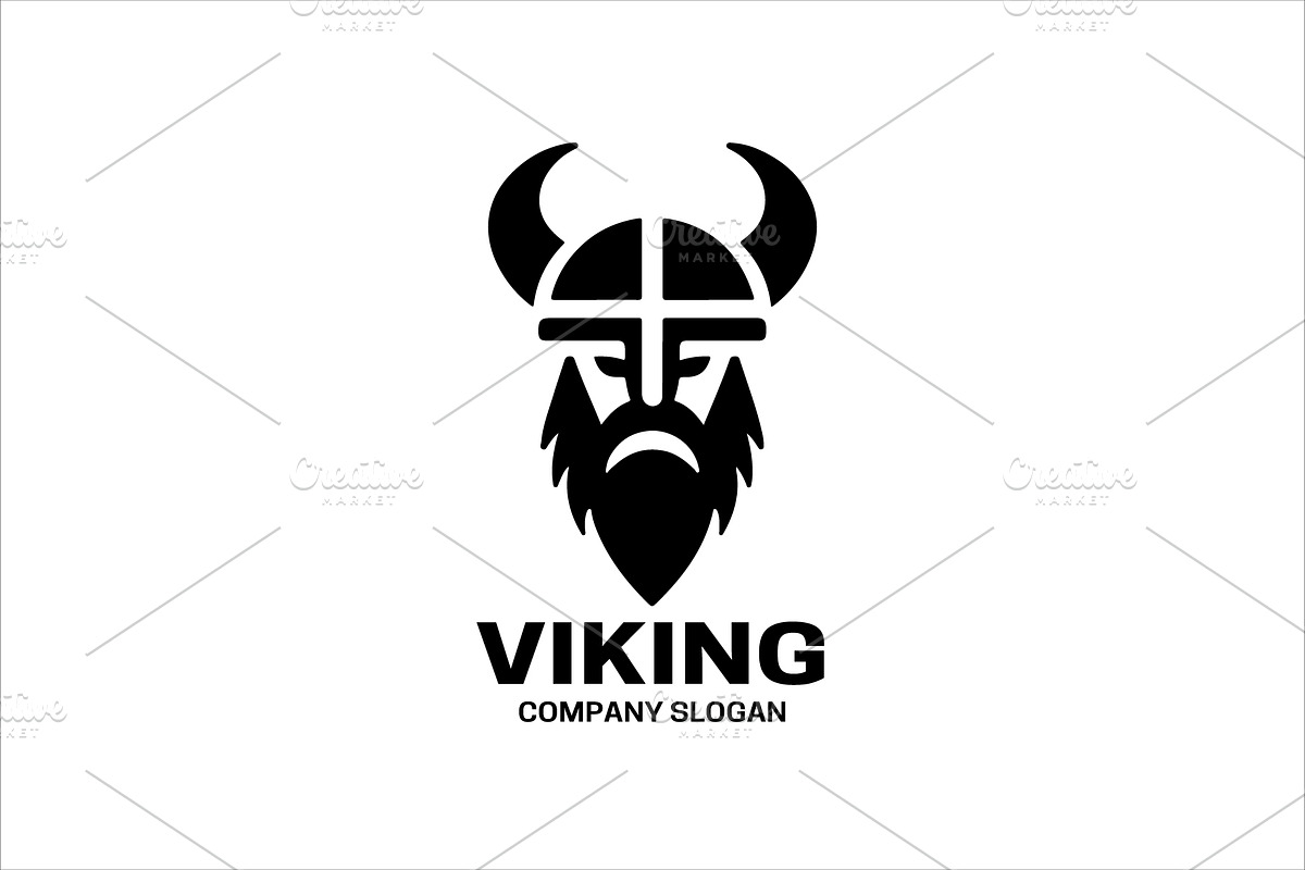 Viking Logo Design Template, a Branding & Logo Template by Vectorium Studio