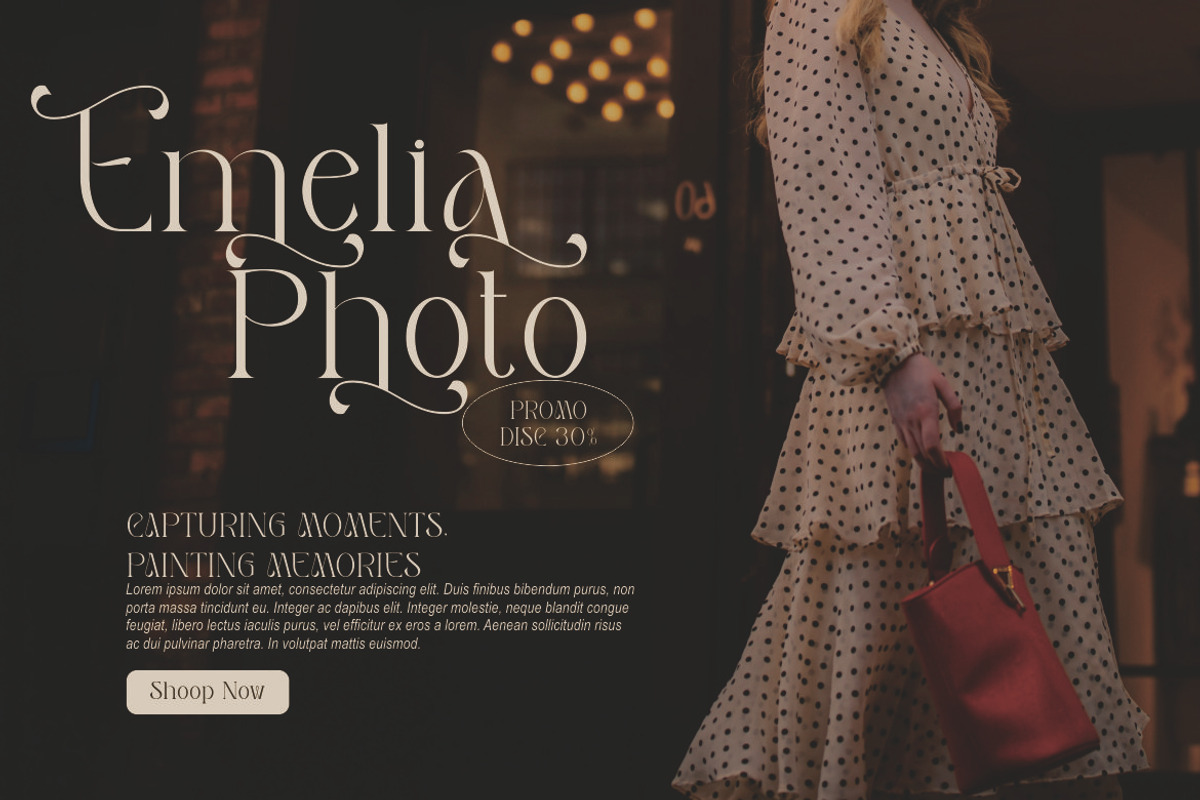 Fevita, a Serif Font by Kenrichi (Photo 7 of 12)