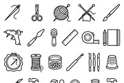 54 Macrame Outline Vector Icon, an Outline Icon by adenpinkstore (Thumbnail 2 of 10)
