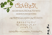 CloverFox Display Font, a Font by Eclectic Anthology (Thumbnail 5 of 9)