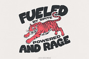 Fueled by Rage PNG, Snarky Vintage, an Illustration by SharpMarketplace (Thumbnail 1 of 9)