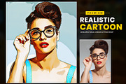 Premium Cartoon Painting, an Action Add-On by U_Design (Thumbnail 8 of 10)