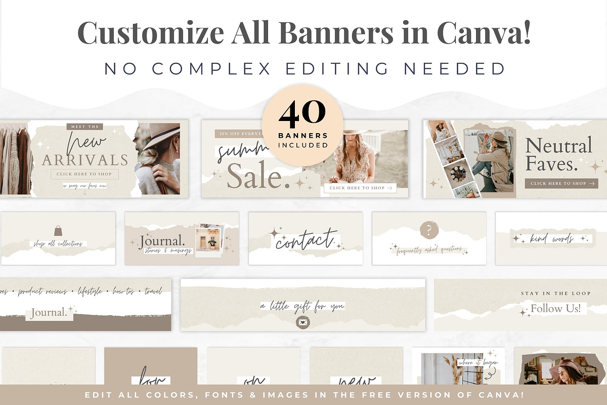 Shopify Theme | Nostalgic Neutral, a Shopify Template by Thirty One Palms Studio (Photo 3 of 8)