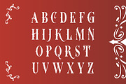 Macron | Vintorian Font, a Blackletter Font by Muntab_Art (Thumbnail 7 of 8)