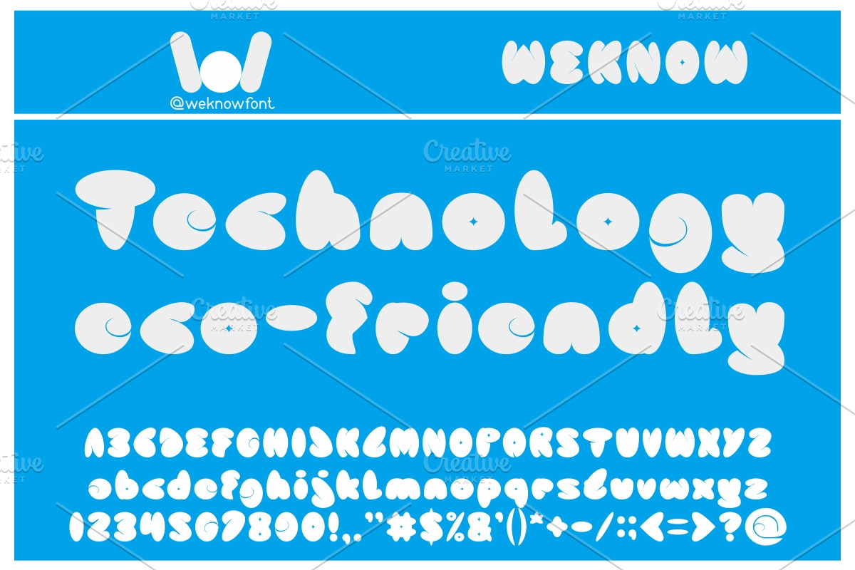 technology font, a Font by weknow (Photo 5 of 5)