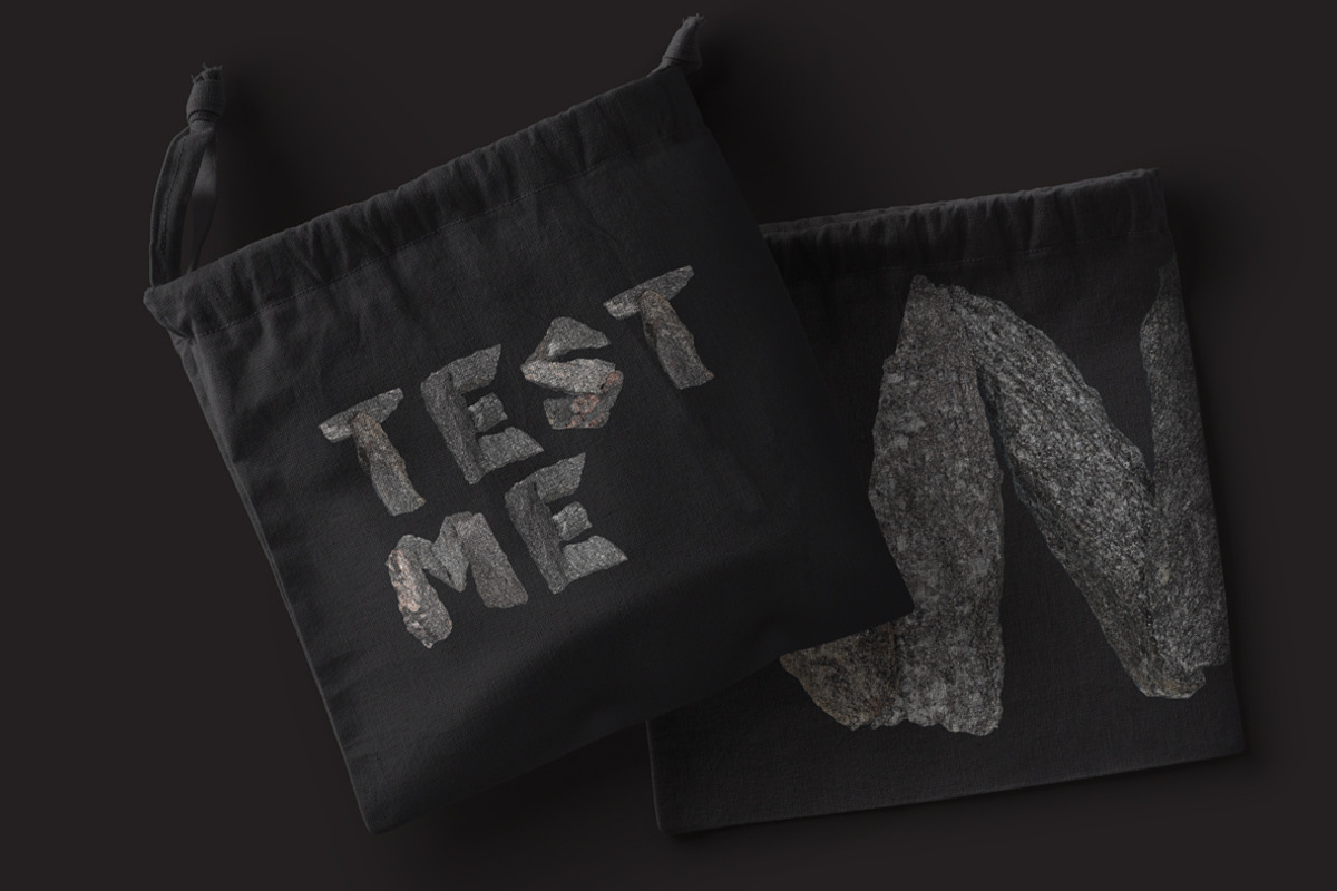 Black Granite Font, a Slab Serif Font by Handmadefont (Photo 6 of 9)