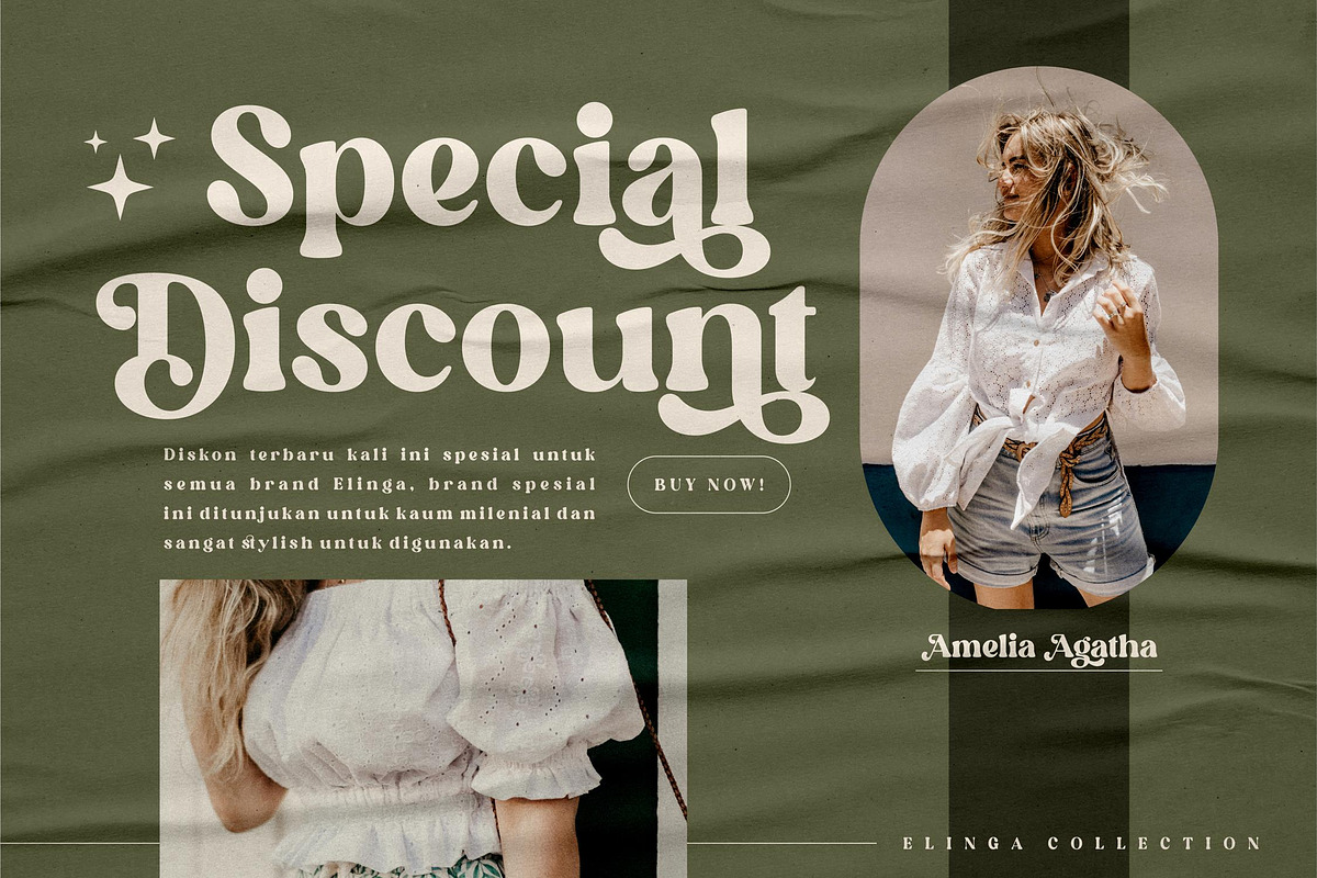 Elinga Classy Serif Font, a Script Font by Storytype Studio (Photo 4 of 8)
