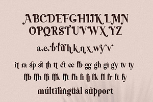 Themagic Serif Font Bonus