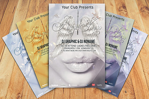 Angel Kiss Party Flyer