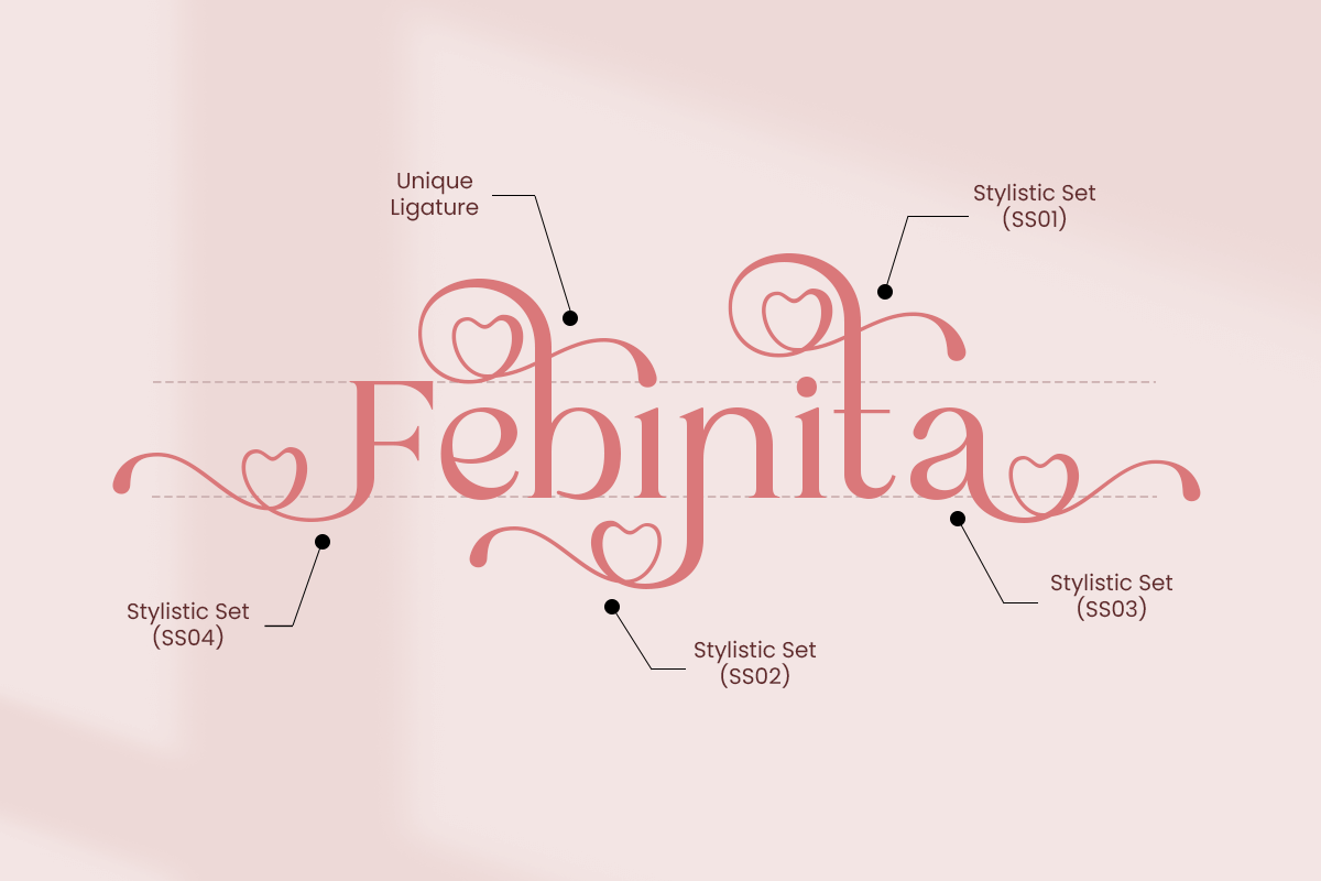 Sophia - Beauty Lovely Swash Font, a Serif Font by Sensatype (Photo 5 of 12)