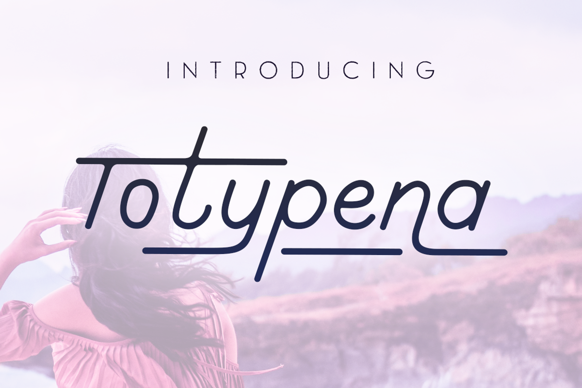Totypena extended serif