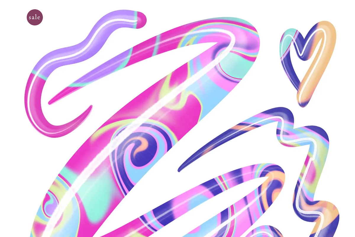 Procreate 3D Brushset, a Brushes & More by Papaya (Photo 4 of 6)