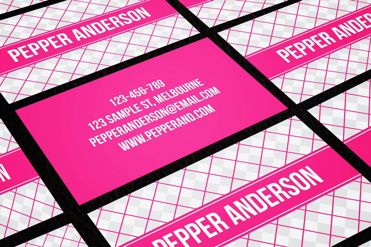 Pepper Business Card Template, a Business Card Template by Pip Sweet (Photo 2 of 4)