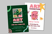 Art Exhibition Invitation, a Templates & Theme by studiogstock (Thumbnail 2 of 2)
