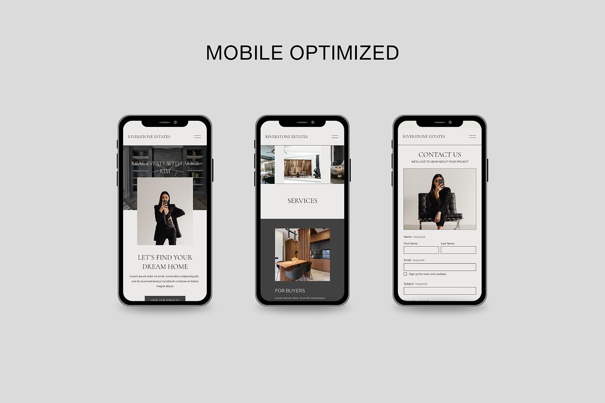 Squarespace 7.1 Template: Riverstone, a Squarespace Template by Deb Creative Studio (Photo 6 of 9)