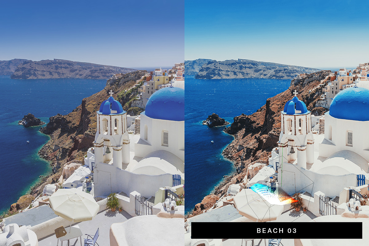 50 Santorini Lightroom Presets LUTs, a Preset Add-On by SparkleStock (Photo 2 of 10)