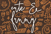 LineStyle Signature with Doodles, a Script Font by Deeezy (Thumbnail 2 of 6)