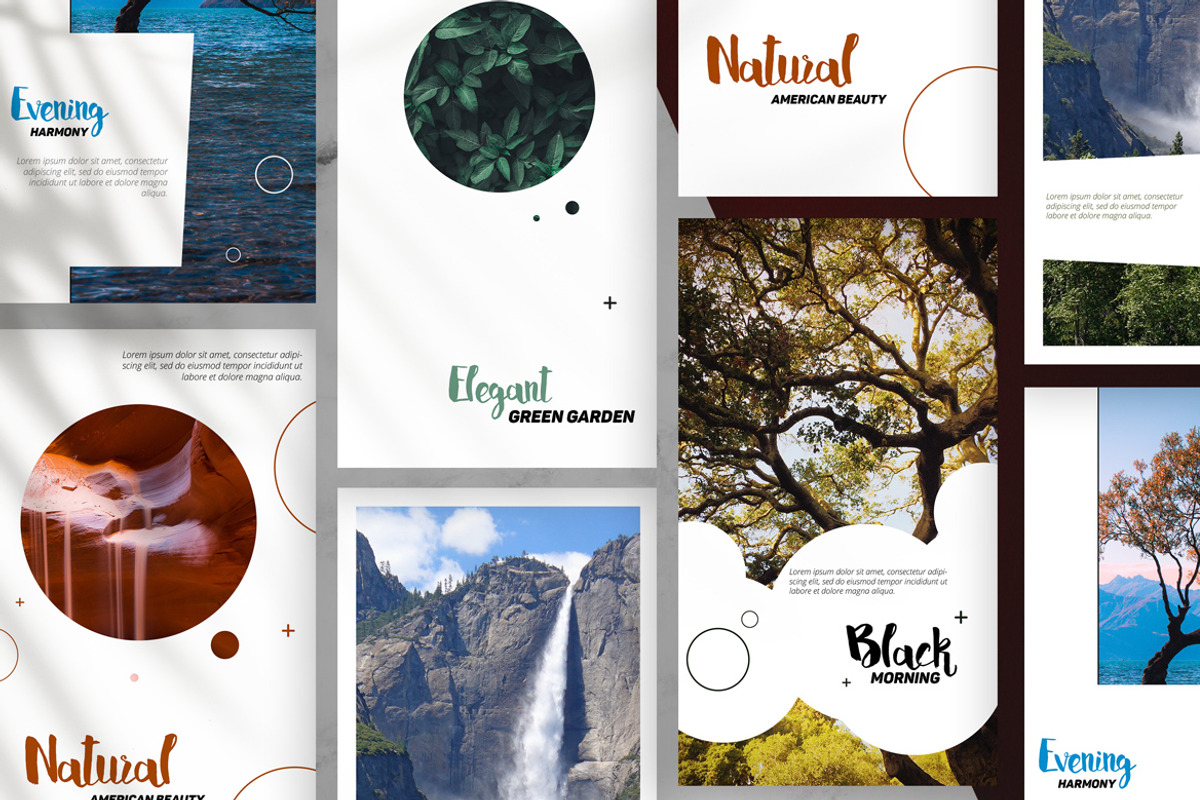 Natural Instagram Stories Pack, a Social Media Template by Kahuna Design (Photo 4 of 4)