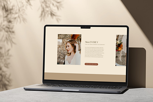 Showit Website Template Photographer