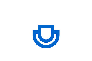 U letter logo design, a Branding & Logo Template by xcoolee