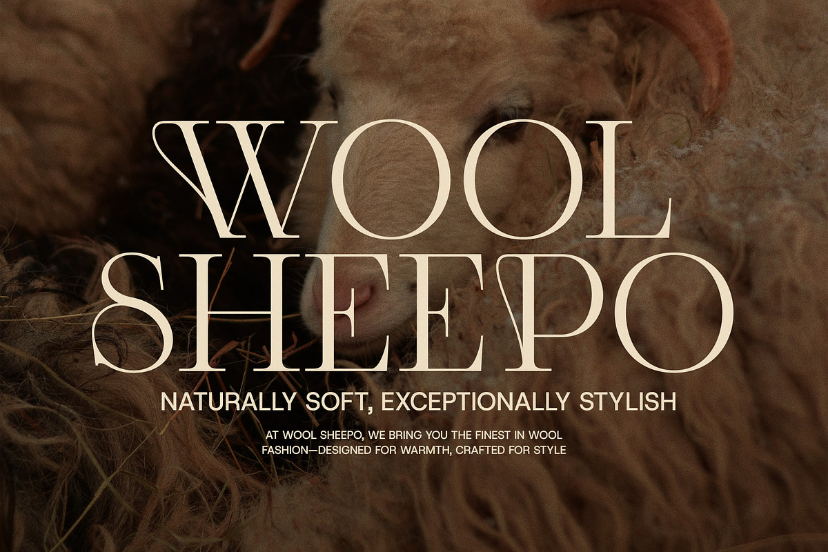 Monse Ligature Serif Font, a Serif Font by Graphicxell (Photo 6 of 8)