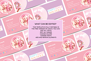 Pastel Business Card Template, a Business Card Template by SunshineStudioBoutique (Thumbnail 3 of 10)
