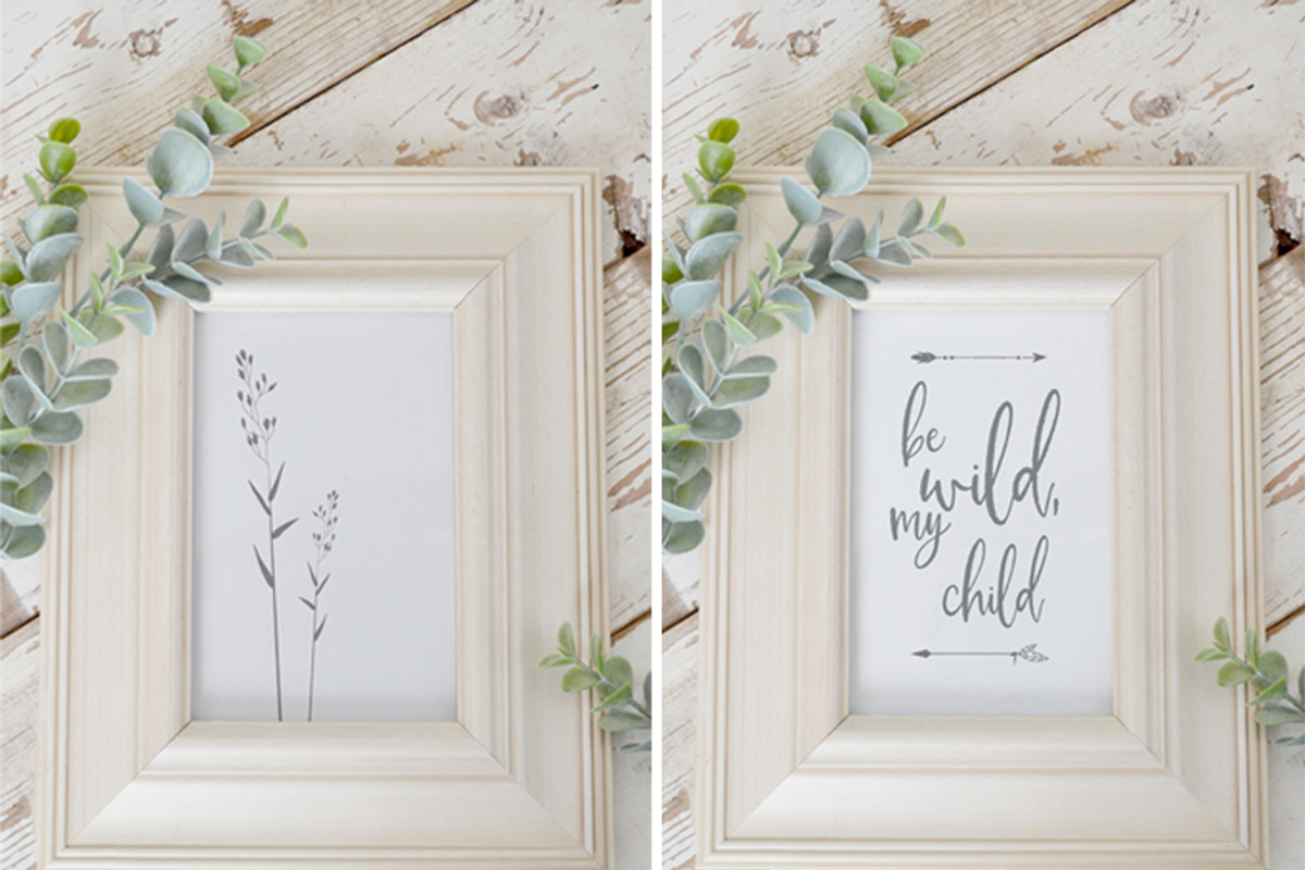 Eucalyptus Frame Mockup, a Print Template by Greenleaf Images (Photo 1 of 3)