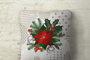 Winter flowers - Christmas clipart, a Decorative Illustration by Vasmila (Thumbnail 5 of 9)