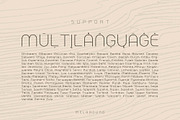 Melaround - Monoline Typeface, a Sans Serif Font by Ardyanatypes (Thumbnail 9 of 12)