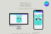First Birthday Invitation Template, an Invitation Template by InvitingStorys (Thumbnail 6 of 10)