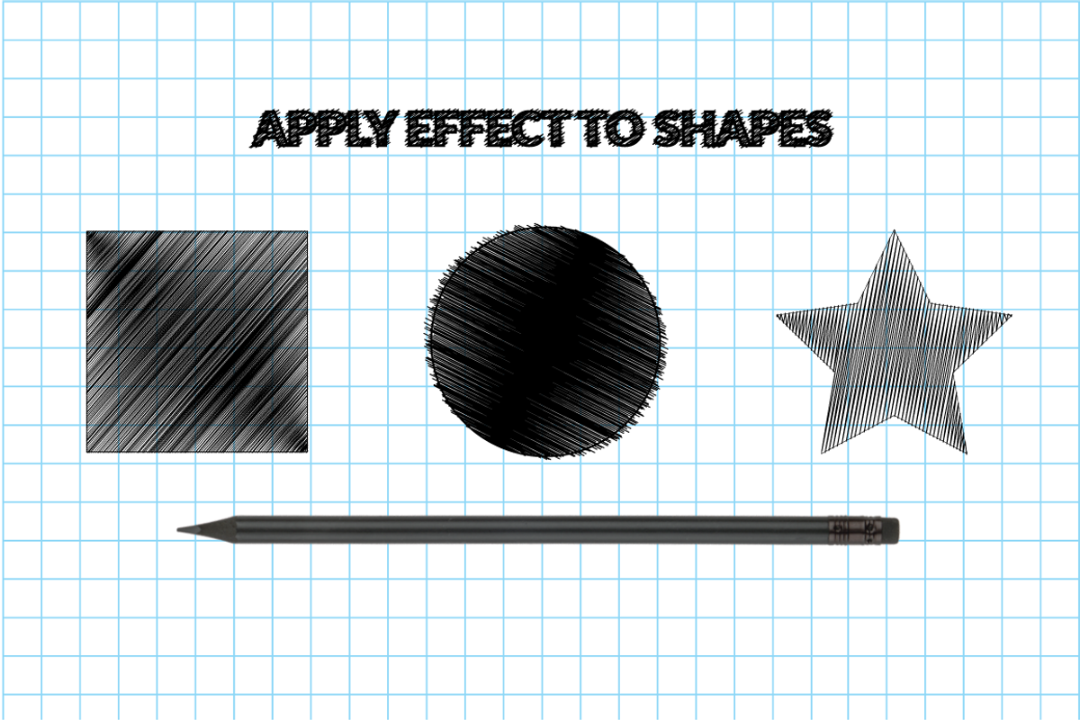 Illustrator Sketch Text Effects preview 3