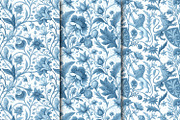 Blue Dreams., a Pattern Graphic by Designs by Helen Trupak (Thumbnail 3 of 10)