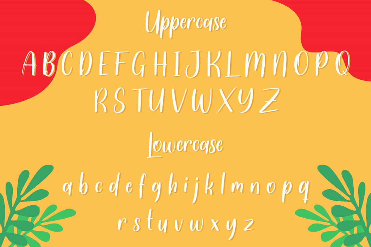 Handwritten Font, a Script Font by Graphue (Photo 8 of 12)