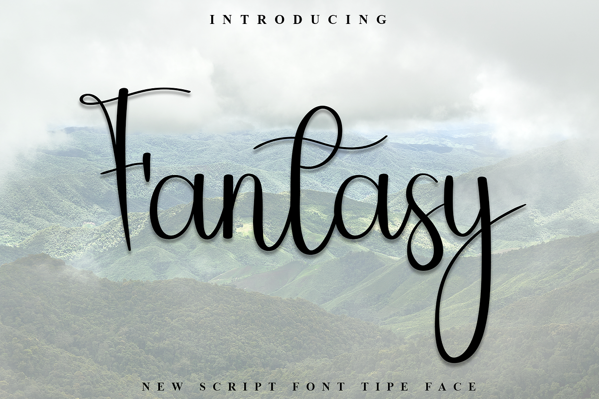Fantasy, a Handwritten Font by FreshTypeINK (Photo 1 of 8)
