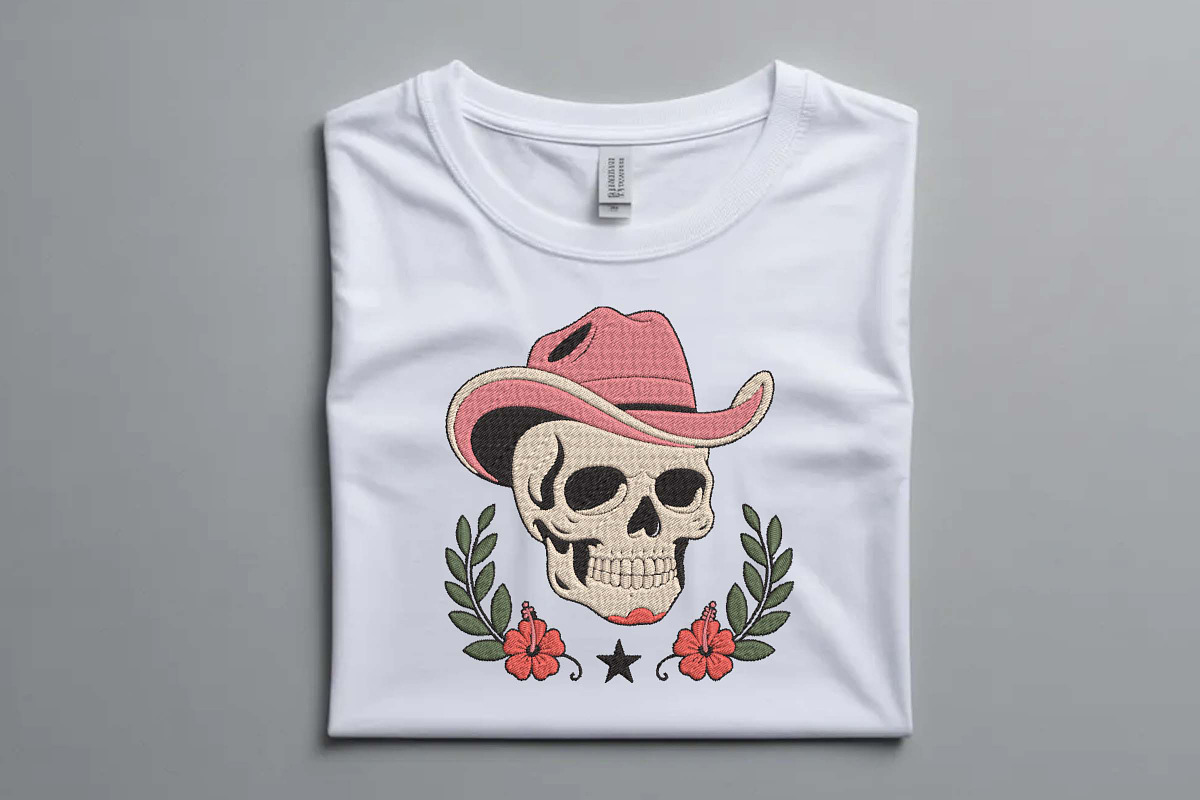 Western Pink Cowboy Hat Skull Design, an Illustration by Purpose Ekbal (Photo 2 of 3)