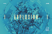 Explosion | 3D Backgrounds V02, a Background Graphic by dvtchk (Thumbnail 1 of 8)