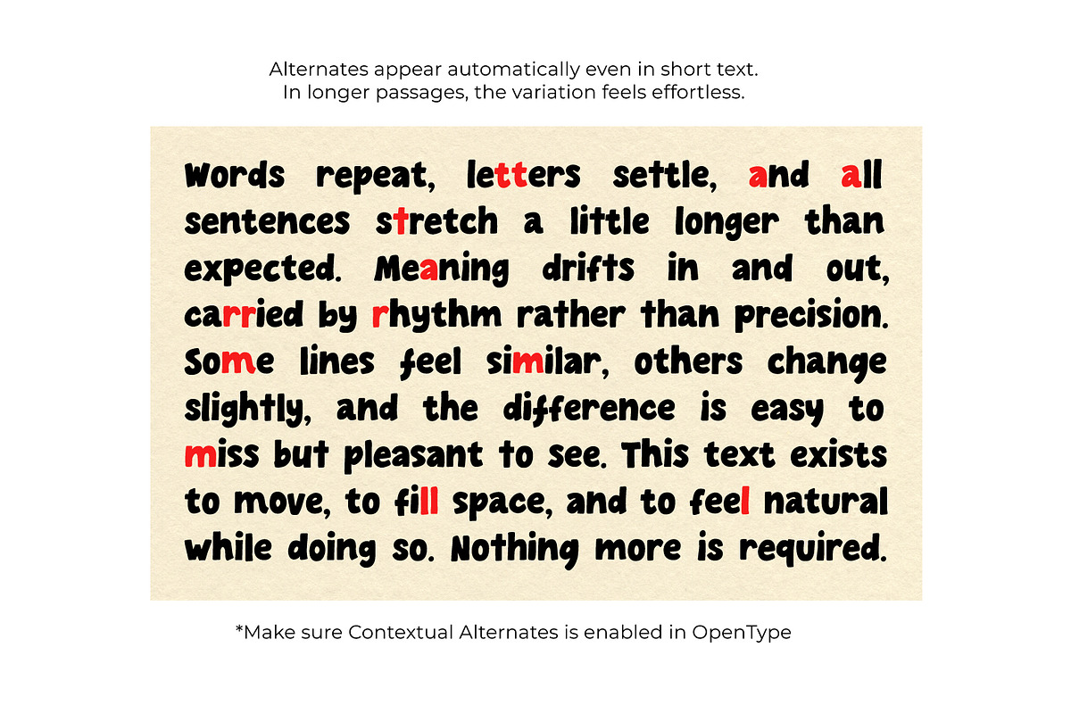 Everink Loose - Playful Bold Font, a Handwritten Font by Ef Studio (Photo 7 of 12)