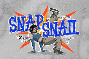 SNAP SNAIL - Display Font