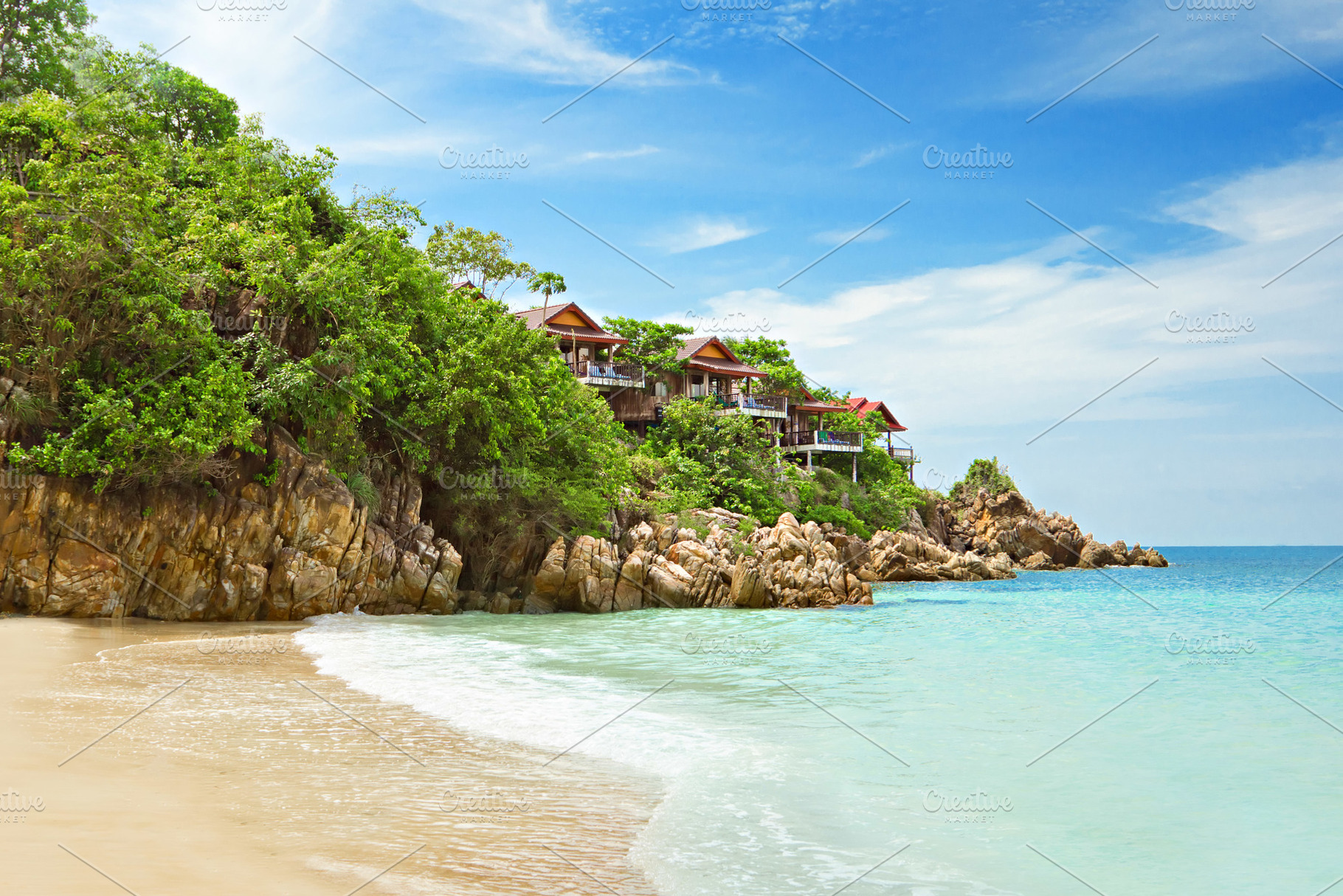 Resorts on the rock, a Photo by saiko3p