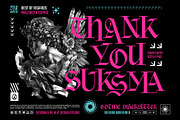 Maledicta Typeface, a Blackletter Font by alit design (Thumbnail 16 of 16)