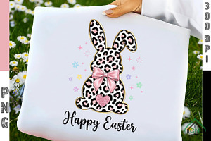 Easter PNG, Happy Easter Leopard, an Illustration by Craft Nest