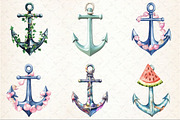 Summer Anchor Clipart, an Illustration by Rose Art (Thumbnail 3 of 4)