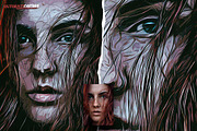 Exotic Canvas PS Actions Bundel, an Action Add-On by Amorjesu.com (Thumbnail 68 of 104)