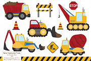 Crayon Box Boy Construction Trucks, an Illustration by Amanda Ilkov (Thumbnail 1 of 2)