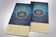 Anniversary Banquet Ticket Word, a Card Template by Four C Graphic (Thumbnail 3 of 10)