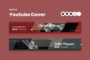 Music Youtube Cover, a Social Media Template by Rahardi Creative (Thumbnail 4 of 4)