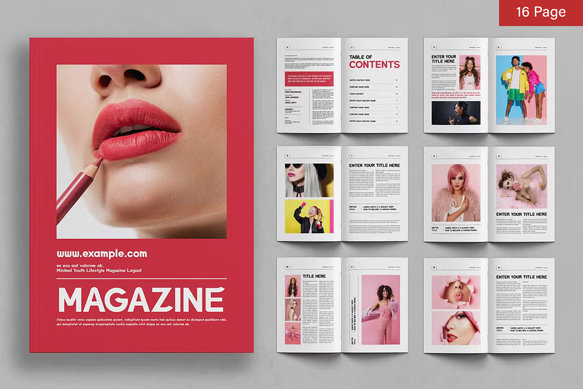 Magazine Bundle, a Magazine Template by ContestDesign (Photo 80 of 84)