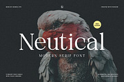 Neutical Serif Font Family (12 Font), a Serif Font by Heinzel Std (Thumbnail 1 of 19)