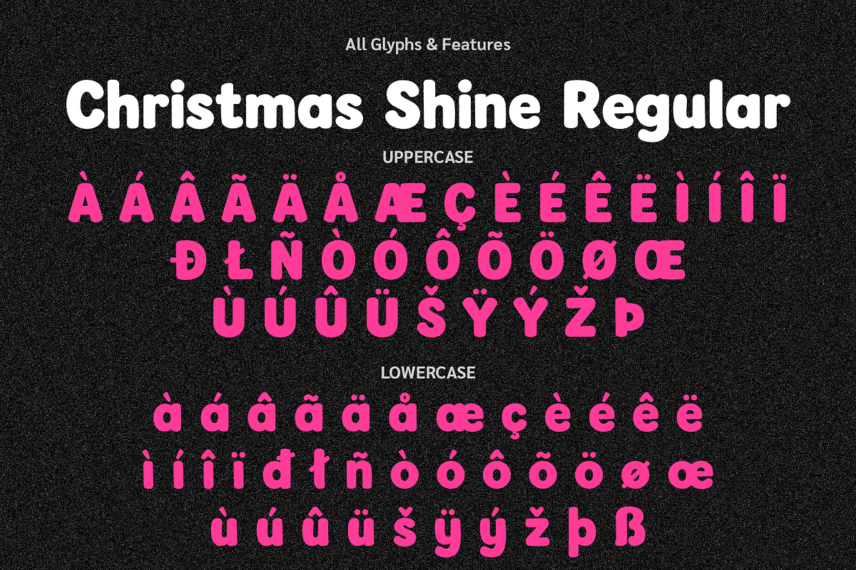 Christmas Shine, a Handwritten Font by BBtypeStudios (Photo 15 of 24)