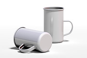 Tall Enamel Mug Mockup, a Product Mockup by McLittle Stock (Thumbnail 2 of 2)